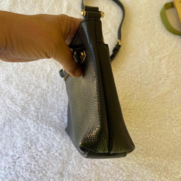 Nordstrom Black Leather Cross Body Purse - Picture 9 of 13